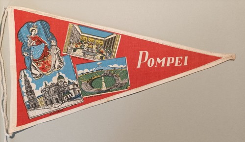 Fanion pompei italie - fanion,