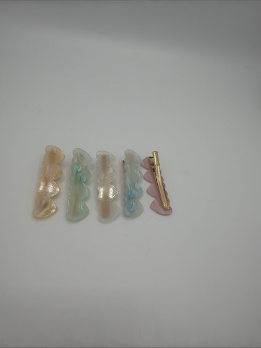 Lot barrettes cœurs - lot,