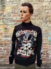 Sweat à col  zippé Black Baron fin de stock Taille S uniquement  ?1a.