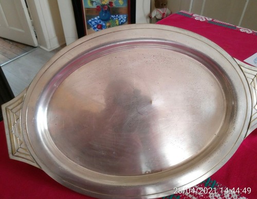 Plat service ancien en - plat,