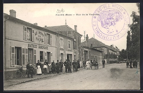 Cpa fains meuse - /meuse,, la