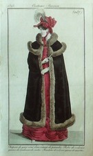 Gravure Mode Costume Parisien