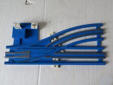 LEGO 755 - chemin de fer 12V -  AIGUILLAGE BLEU GAUCHE  - switch point LEFT BLUE