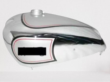 CONVIENT POUR RÉSERVOIR D'ESSENCE CHROMÉ PEINT ARGENT NORTON 16H
