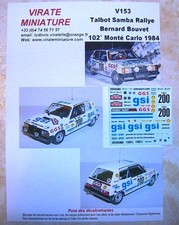 V153 TALBOT SAMBA RALLYE