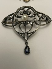 Broche ancienne en or 14 K