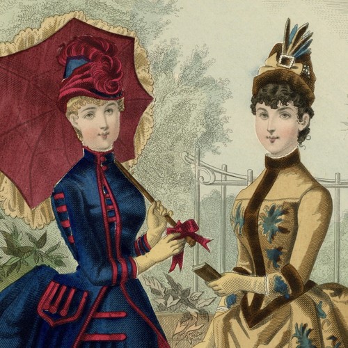 Mode illustrée couture - la,