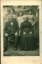 Carte photo anciennre portrait