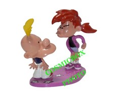 figurine en plomb TITEUF & la