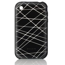 HOUSSE SILICONE BELKIN NOIR RAYURE  IPHONE 3G / 3GS  -  NEUF 