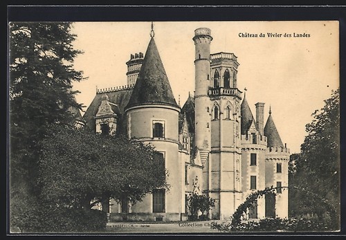 Cpa vivier des landes le - vivier,