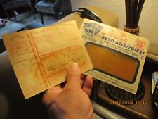 Ancienne Enveloppe Auto accessoires Autocollant Ancien Phare de Vélo . Neuilly