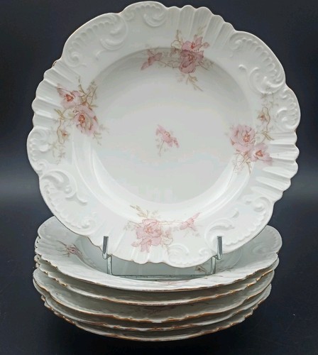Limoges assiettes creuses - limoges, 6
