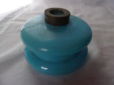 réservoir de lampe à pétrole ancienne  en verre opaline