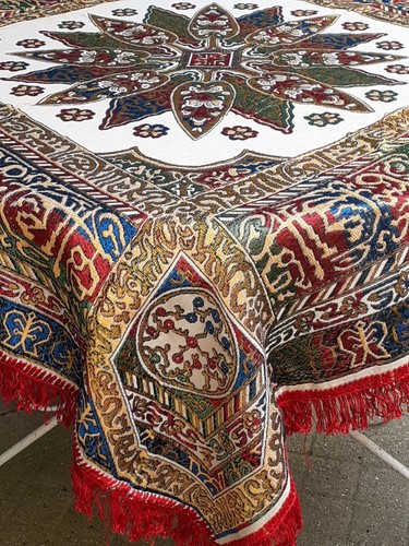 Tapis table soie - table, algérie