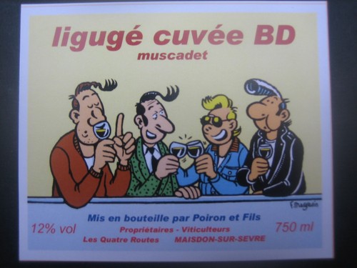 Etiquette vin muscadet - etiquette,