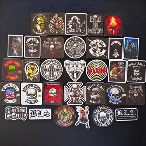 Black label society inspired - label,