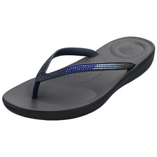 FitFlop IQUSHION Ombre Sparkle Bleu Marine Femmes - 39 EU