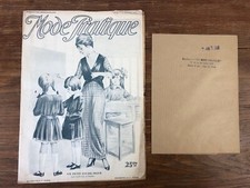 Revue LA MODE PRATIQUE illustrée 1915 # 31 AVEC PATRON Découpé SEWING PATTERN