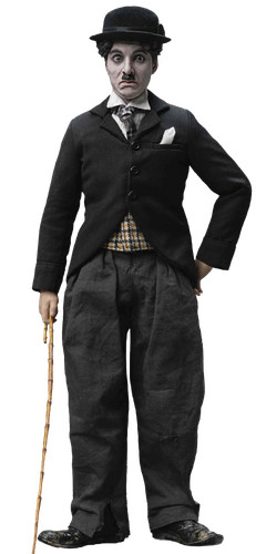 Charlie chaplin action figure - chaplin,