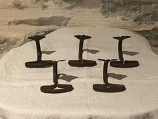 Série de 5 anciennes patères