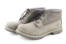 Timberland A1GYX-A3198 Femmes EU38/39 Gris Cuir Ortholite Chaussure À Lacets