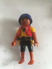 PLAYMOBIL 4291 PIRATE veste rouge bonnet bleu RADEAU PIEUVRE GEANTE