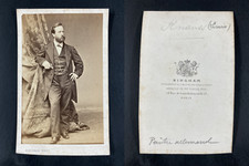 Bingham, Paris, Ludwig Knaus, peintre Vintage cdv albumen print.Ludwig Knaus, 