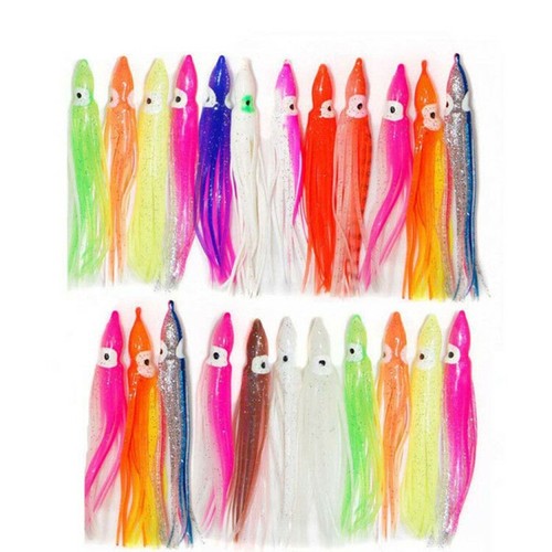 20x pêche leurre faux octopus - 20x,