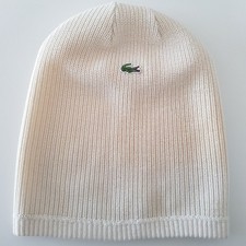 Bonnet Vintage Crème Lacoste