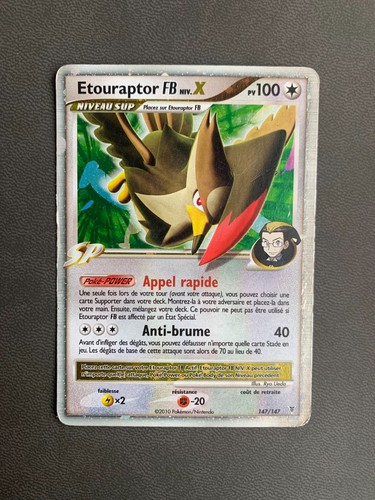 Carte pokémon etouraptor - pokémon, :