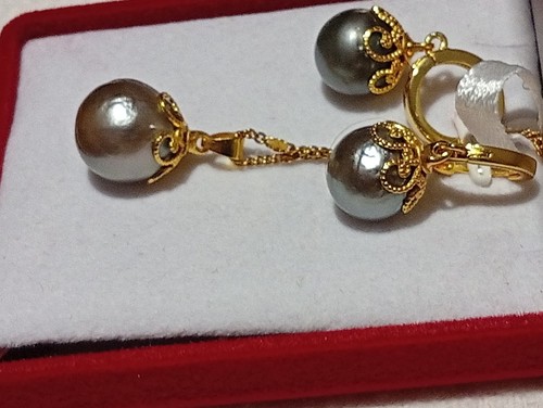 Collier perle tahiti et - collier,