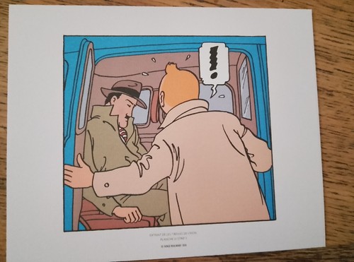 Planche tintin moulinsart - planche,