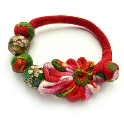 Bracelet tissu coton - coton, femme