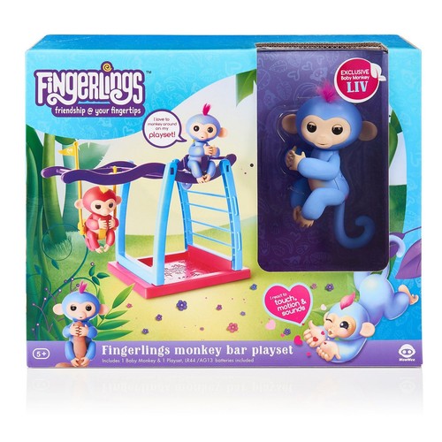 Fingerlings monkey playset - monkey,