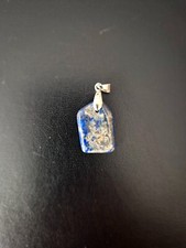 Pendentif homme ou femme Lapis Lazuli - Très belle qualité afghane - N°43