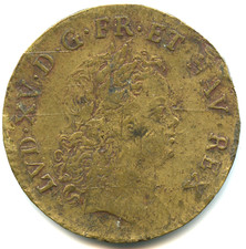 jeton Laiton , sacre de Louis XV 1723 n°7271