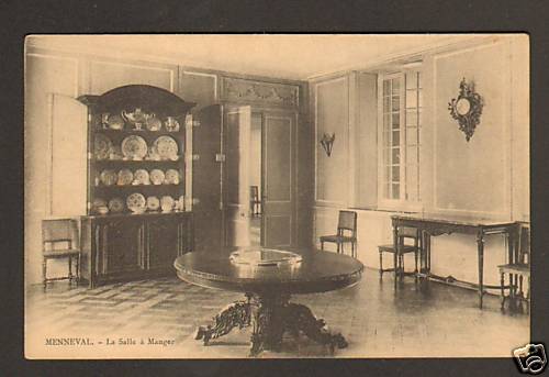 Menneval chateau salle - /,