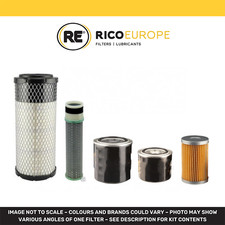 Kit Filtre Pour Kubota KX71-3 Air Huile Et Filtres Carburant Mini Pelle