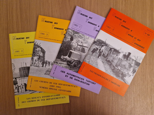 Magazine tramways vapeur - tramways,