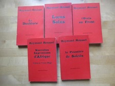 LOT X5 RAYMOND ROUSSEL PAUVERT ETOILE FRONT LOCUS SOLUS DOUBLURE AFRIQUE SOLEILS