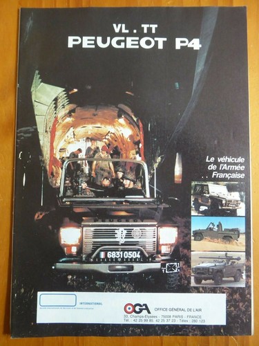 1986 pub ccc - 6/1986, peugeot