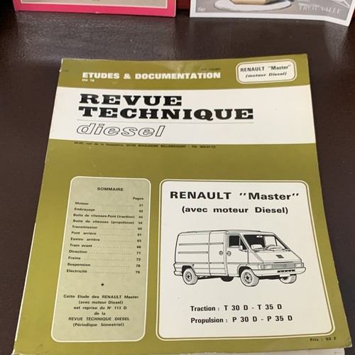 Revue technique diesel renault - technique,