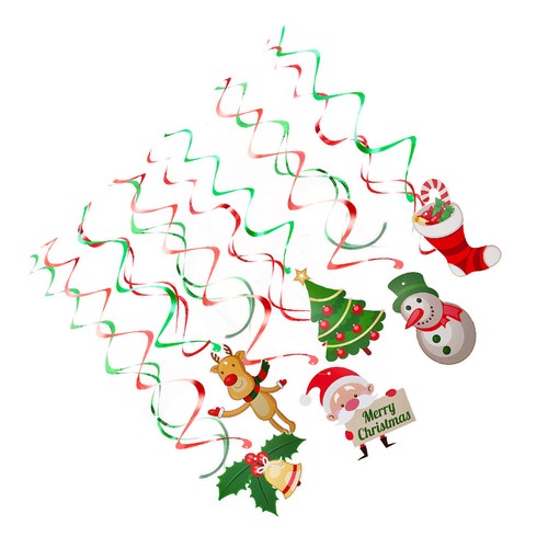 Pièces noël spirale - noël,