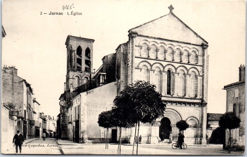 Jarnac eglise vue - jarnac,