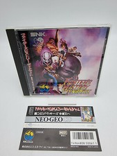 NEO GEO CD Fighter S Histoire Dynamite Spine Carte Japon Utilisé