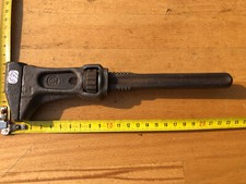 (n°677 OLD TOOL  OUTIL ANCIEN DE METIER,  clé à molette de mécanicien