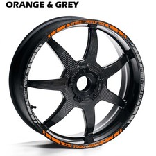 Triumph Street Triple 765 Deux Couleurs Jante Rayures Stickers Vélo Kit