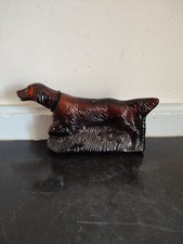 FLACON DE PARFUM EN VERRE FORME DE CHIEN APRES RASAGE