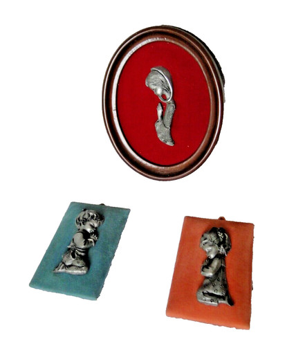 Lot cadres avec figurines - avec,